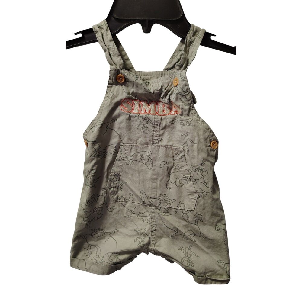 Disney Simba 6/9m Green‎  Overall